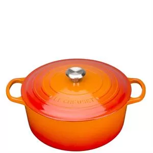 Le Creuset Signature Volcanic Cast Iron Round Casserole 28cm